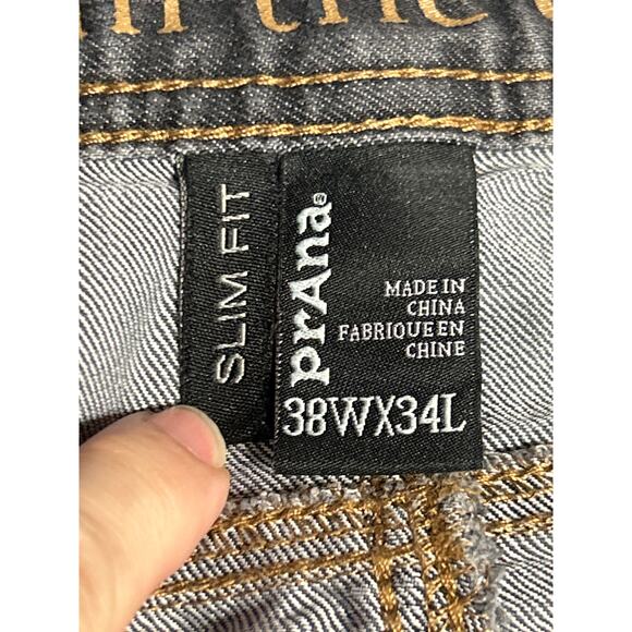 Prana Organic Cotton Faded Black Jeans - Picture 5 of 8